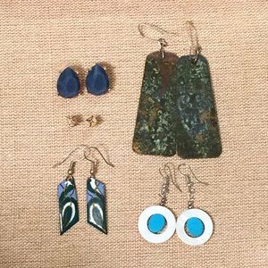 Lot of 5 earrings